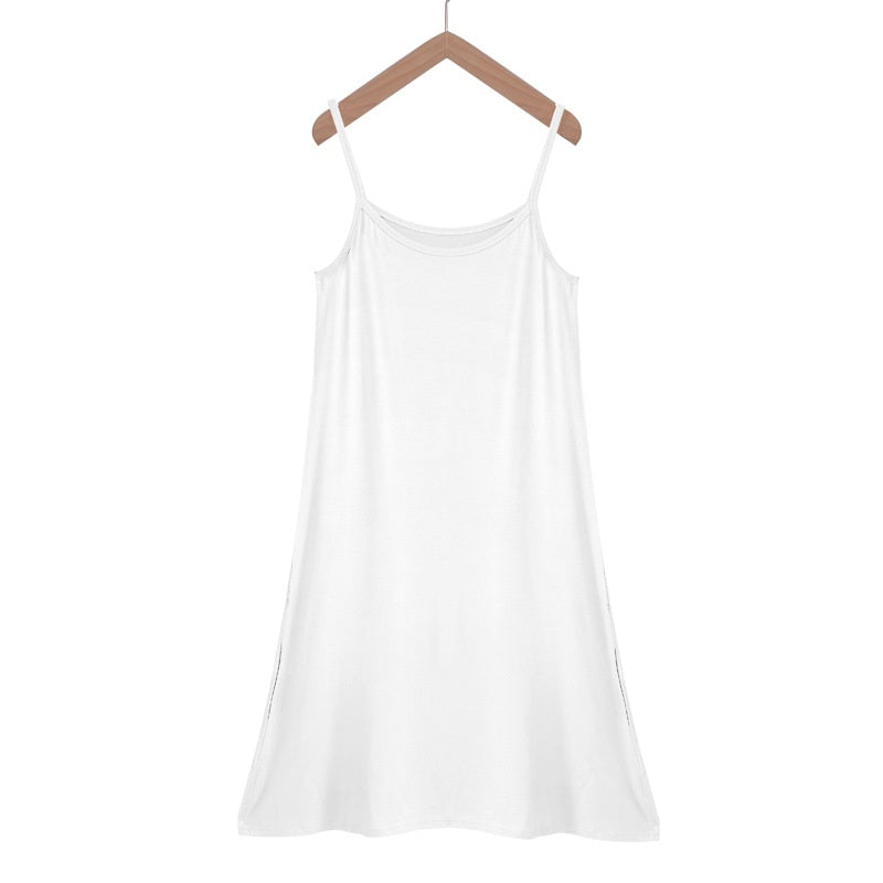 Spring and Summer modal bottoming suspender skirt women's underskirt versatile loose sleeveless vest skirt plus size dress