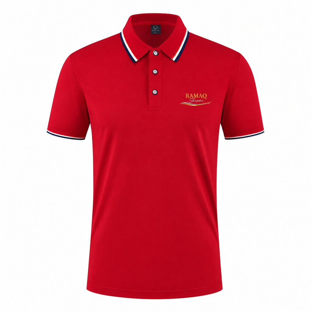 ICONIC RAMAQ POLO T-SHIRT FOR MEN REGULER FIT