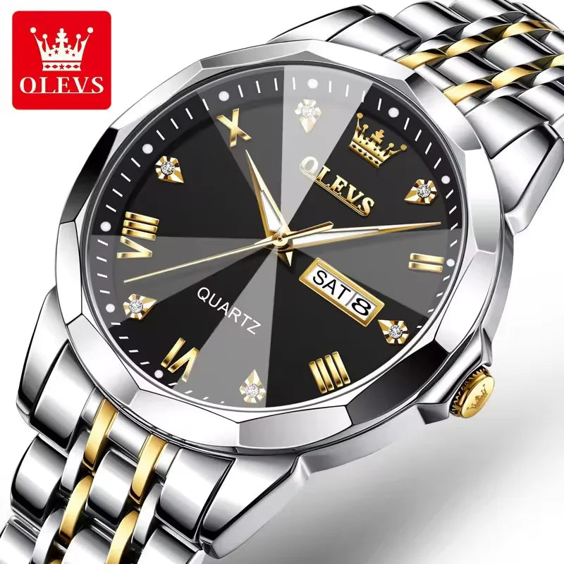 OLEVS 9931 for Men Watch Quartz Watches for Men Designer Watches Famous Brands