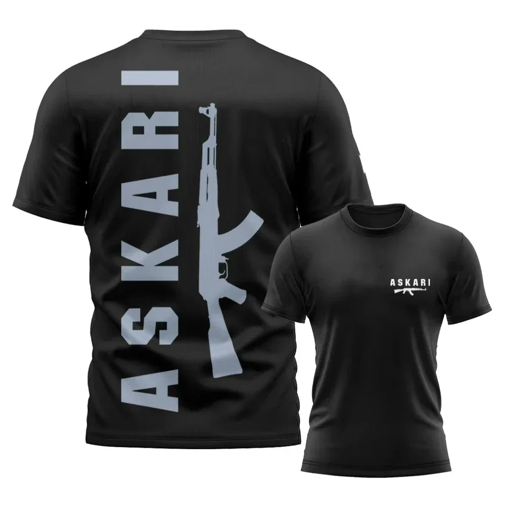 Askari Men's Performance Printed T-Shirt