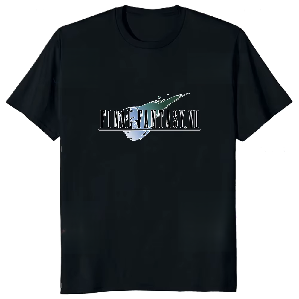 Japan Final Fantasy VII Cloud Strife Graphic T-Shirt