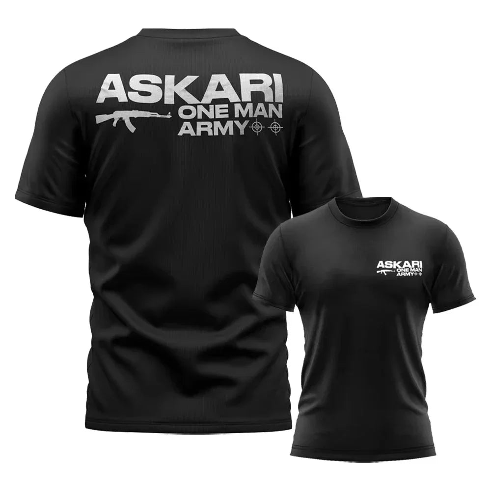 Askari Men's Performance Printed T-Shirt