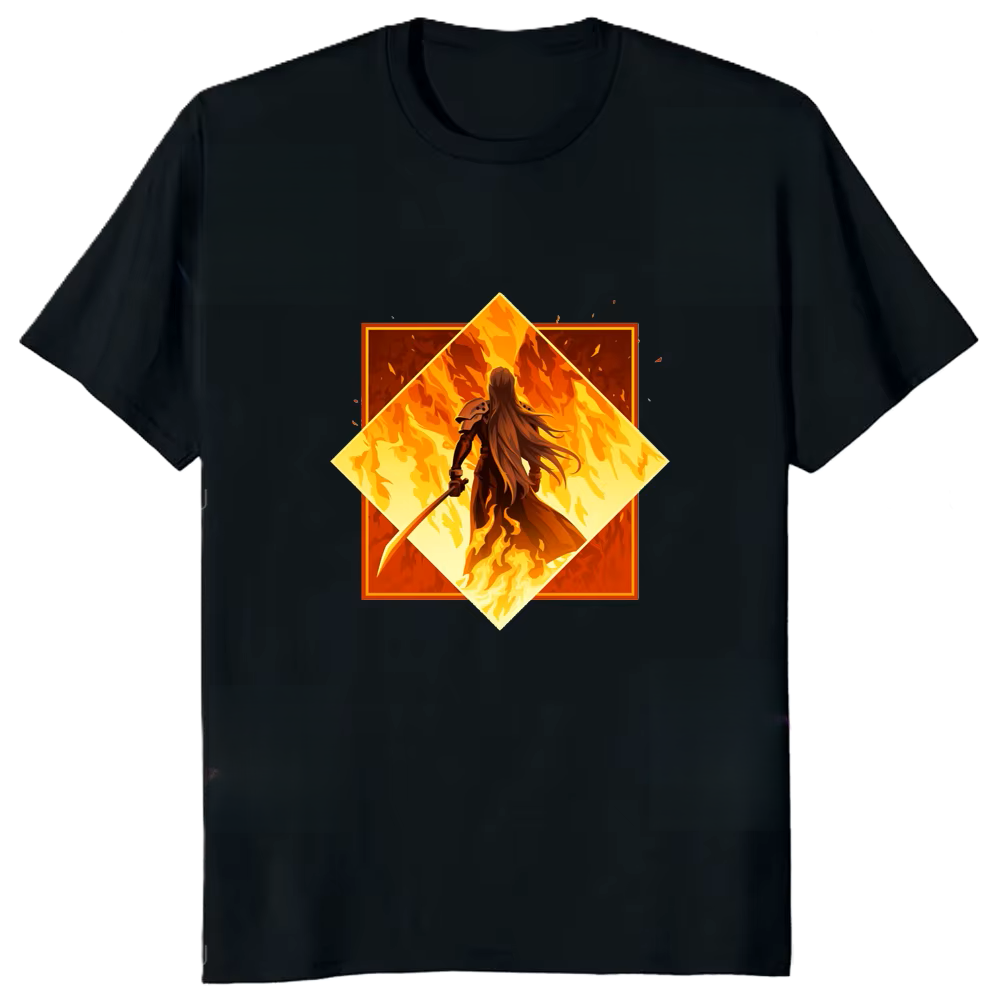 Japan Final Fantasy VII Cloud Strife Graphic T-Shirt
