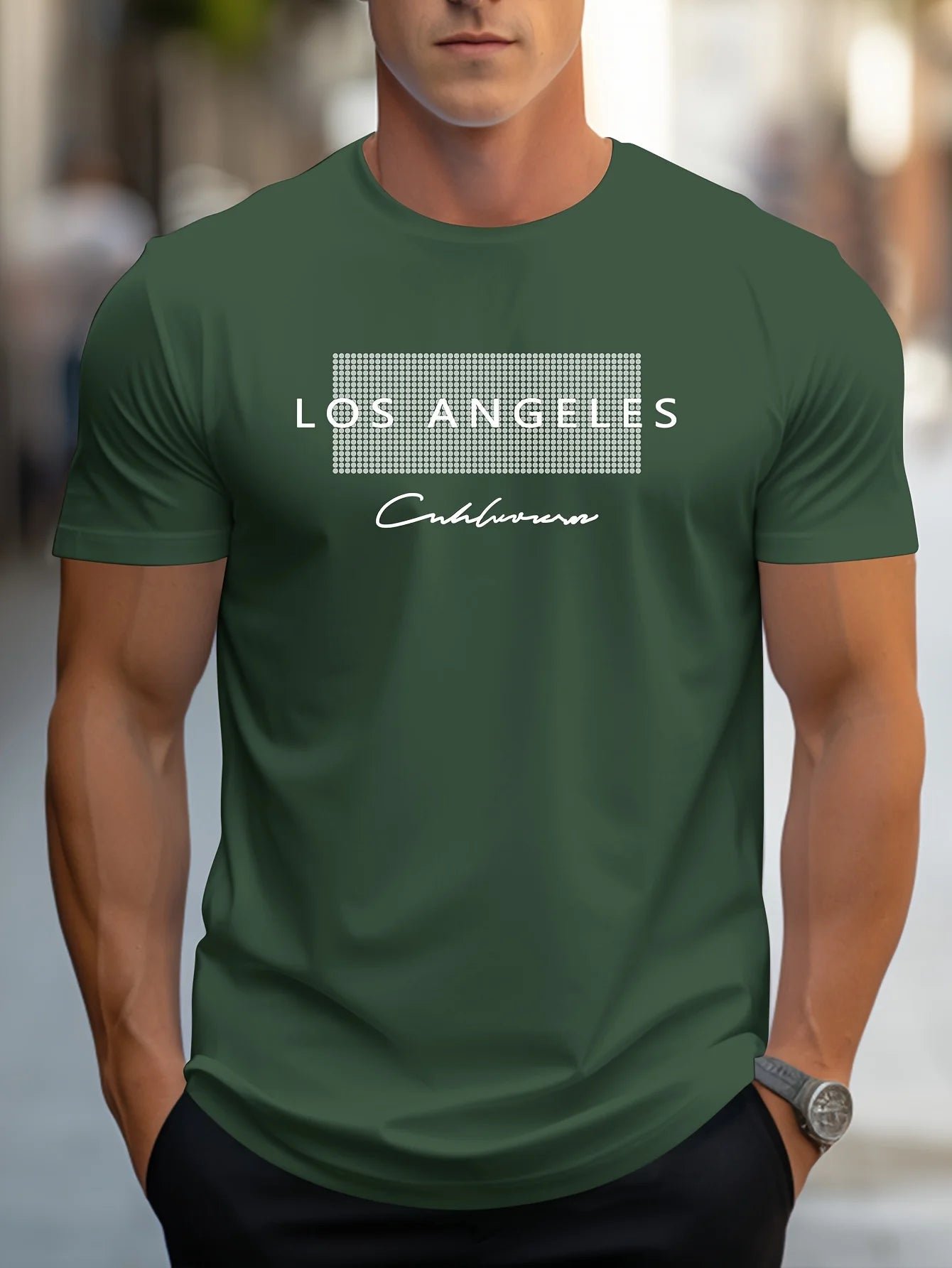 Men's Premium Cotton Casual T-Shirt